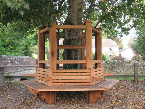 new oak bench